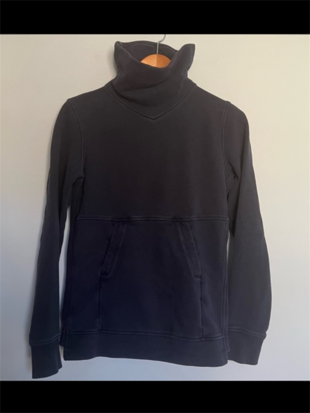Lululemon Press Pause Pullover Midnight Navy Size 4